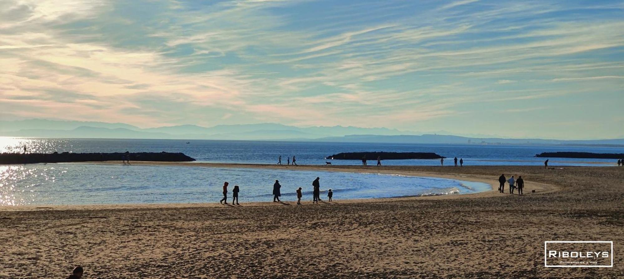 T4 Climatise Avec Piscine A 400M De La Mer Vias Exteriér fotografie